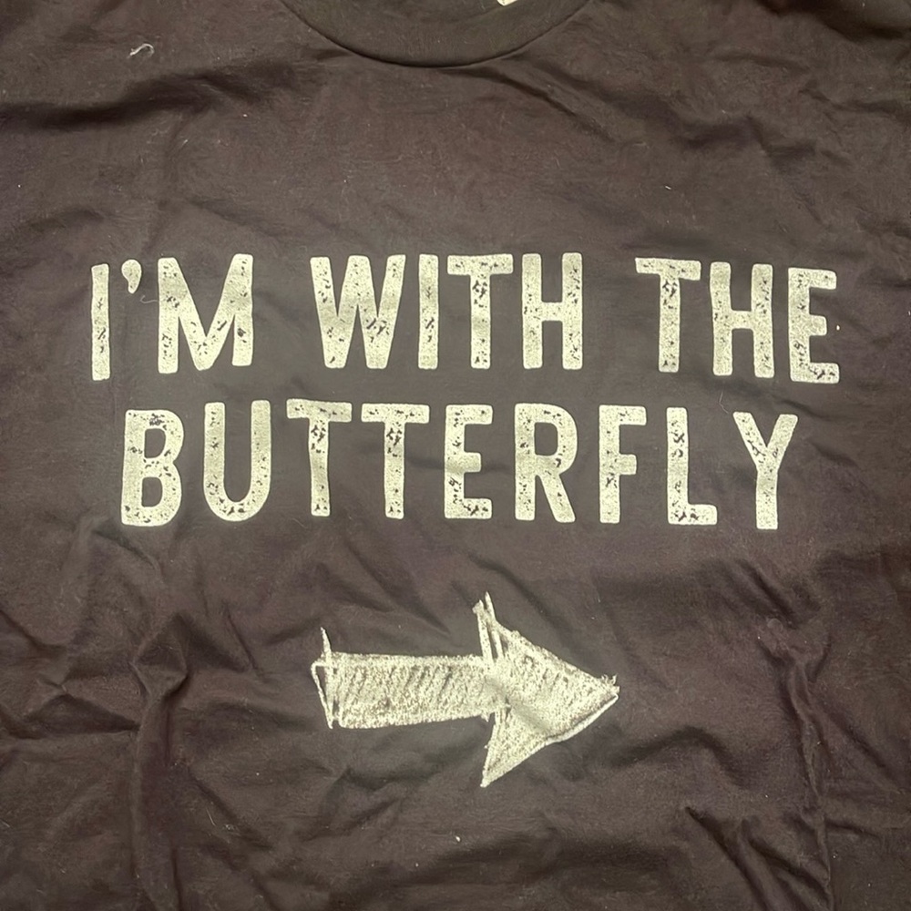 I am with the butterfly costume men’s xl extra large new